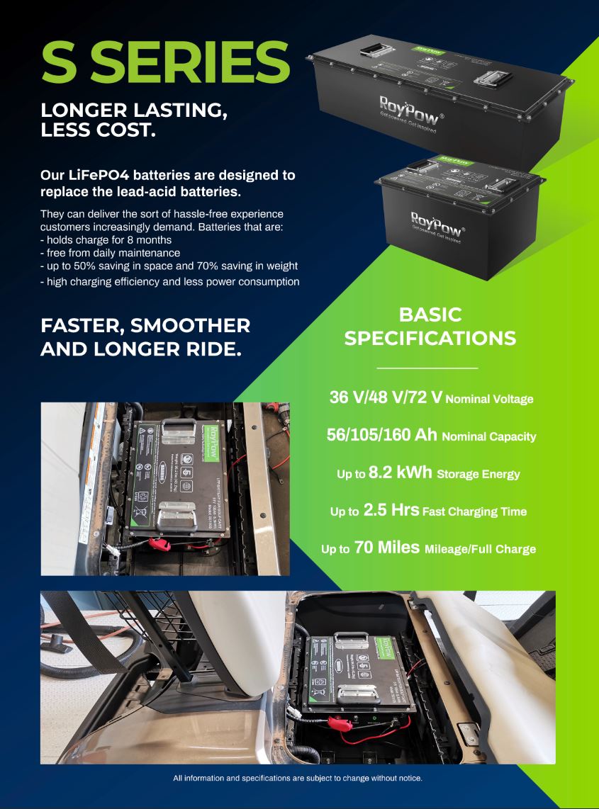 Roypow 48V Lithium Battery System