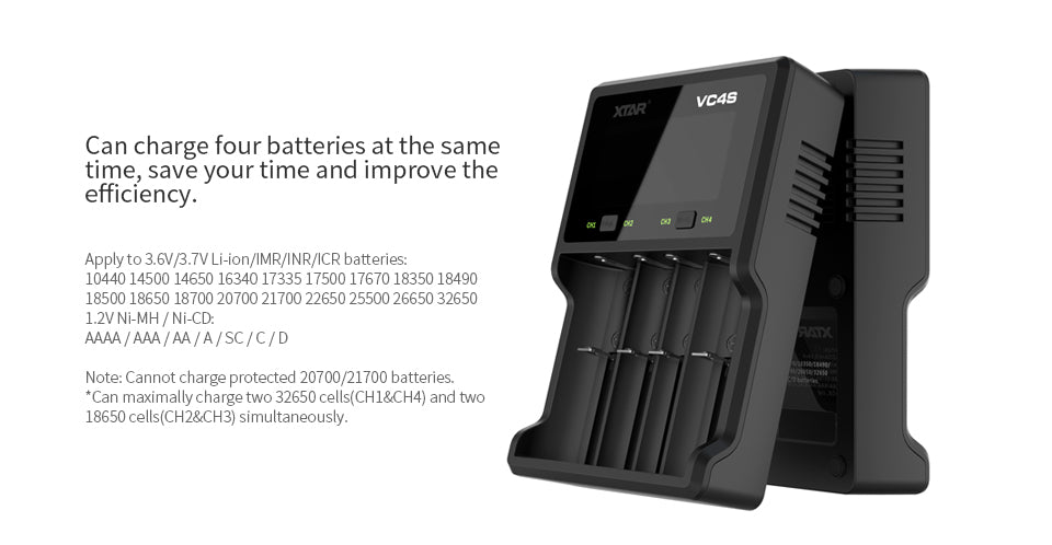 Xtar VC4S Battery Charger