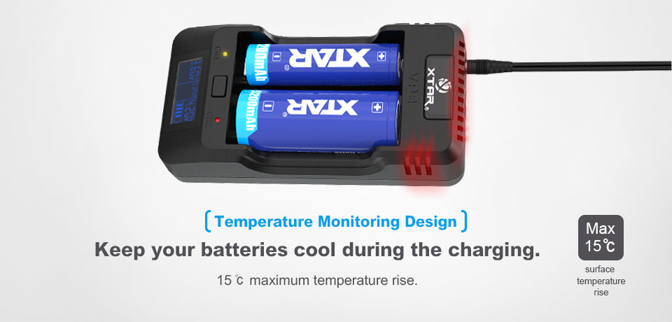 Xtar VC2 Plus Master Battery Charger