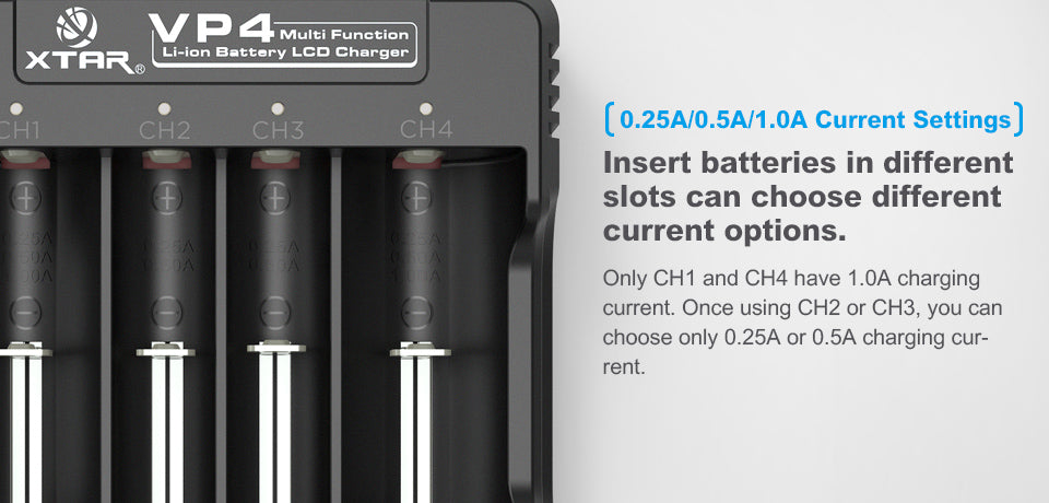 Xtar VP4 Battery Charger