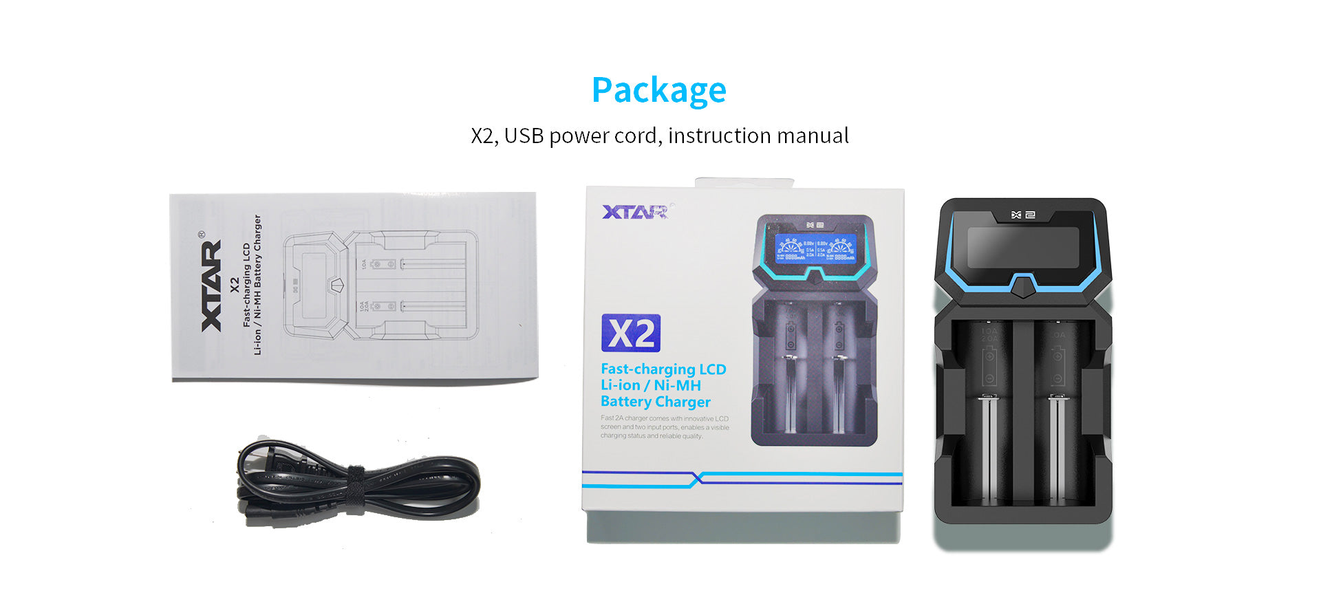 Xtar X2 Battery Charger