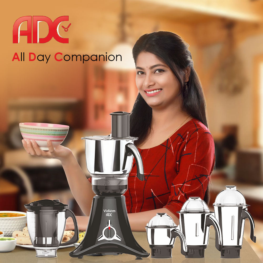 Vidiem ROC 1200W / 110V Commercial Residential Mixer Grinder