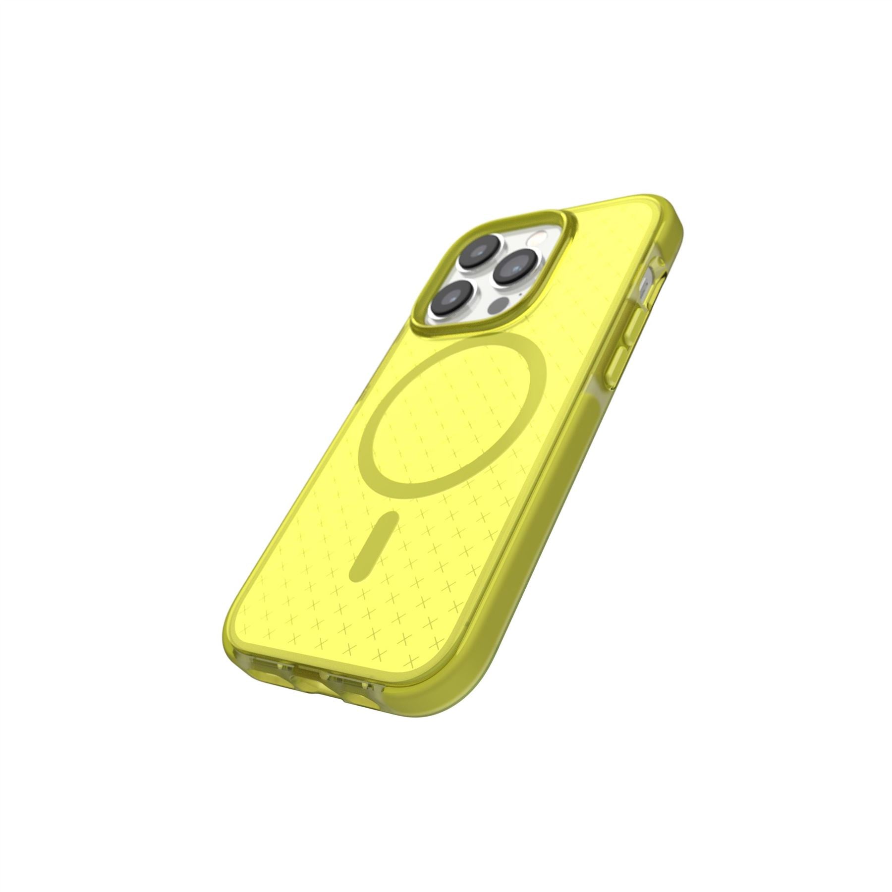 Evo Check - Apple iPhone 14 Pro Max Case MagSafe® Compatible - Acid Yellow