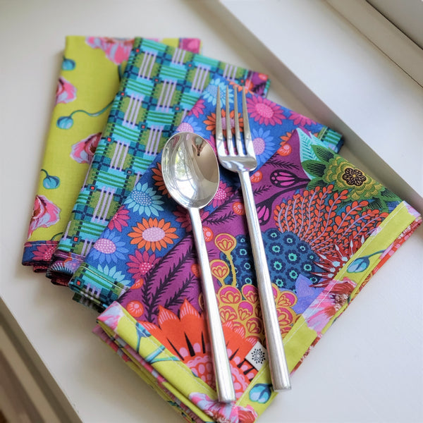 Earth Day Napkins | Little Fabric Shop