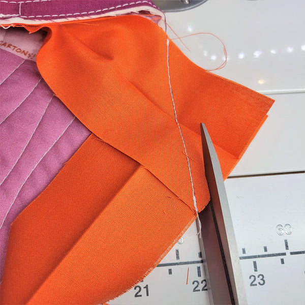 How to Join Mitered Quilt Binding Ends | Little Fabric Shop Blog