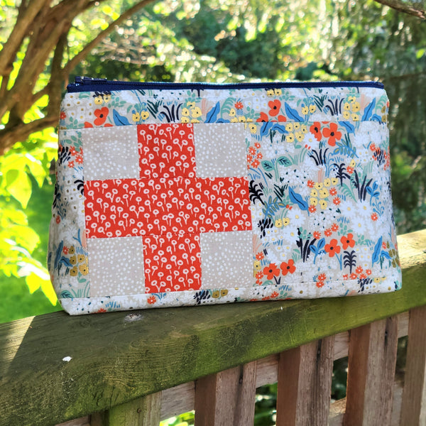 Sewing Projects Using Quilting Techniques | First Aid Bag Tutorial | Little Fabric Shop