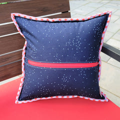 Quilted Zipper Pillow Tutorial | Little Fabric Shop Sewing Tutorial