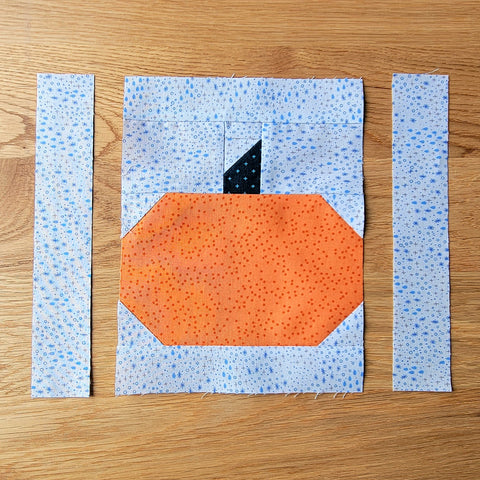 Pumpkin Mug Rug Sewing Tutorial | Little Fabric Shop Blog