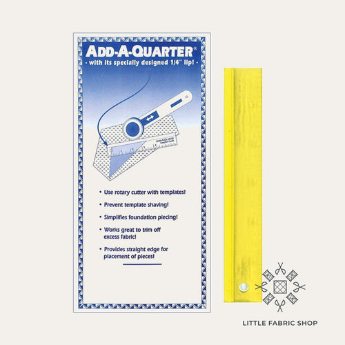 cm Designs 6-Inch Add-A-Quarter Ruler