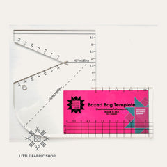 Boxed Bag Template | Little Fabric Shop