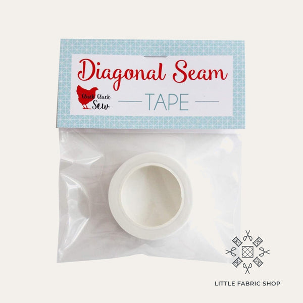 Cluck Cluck Sew Diagonal Seam Tape Sewing Guide | The Best Sewing Supplies for 2022 | Little Fabric Shop Blog
