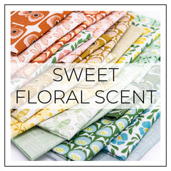 Sweet Floral Scent | Loes van Oosten | Cotton + Steel Fabric