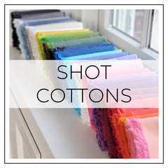 Shot Cottons | Little Fabric Shop | littlefabricshop.com