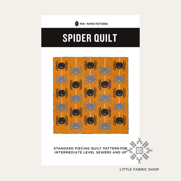 Spider Quilt | Pattern Designer Spotlight: Pen + Paper Patterns | Little Fabric Shop Blog