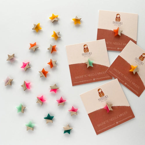 Magnetic Needle Minder - Square  Matryoshka Doll Shop – Little Fabric Shop