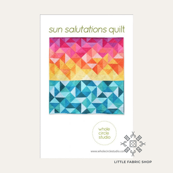 11 Quilt Patterns that are a Perfect Fit with Solid Color Fabrics | Little Fabric Shop Blog