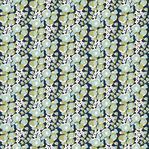 MC301-BA3 Penny Cress Garden - Agnes - Blazing Autumn Fabric