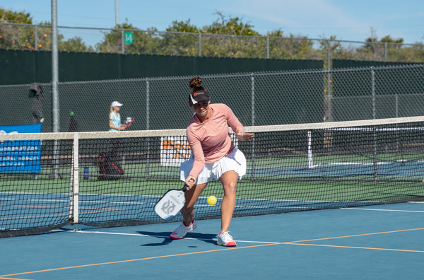 play professional pickleball from a pickleball professional