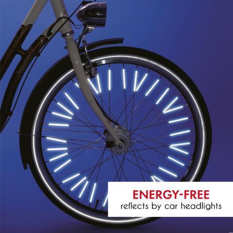 bicycle spoke reflector