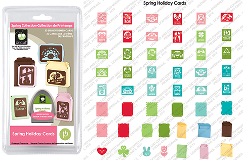 Spring Holiday Cards Cricut Seasonal Cartridge