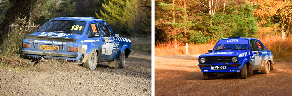 Laser Tools Racing Rally Team - Peter Outram & Mick Munday