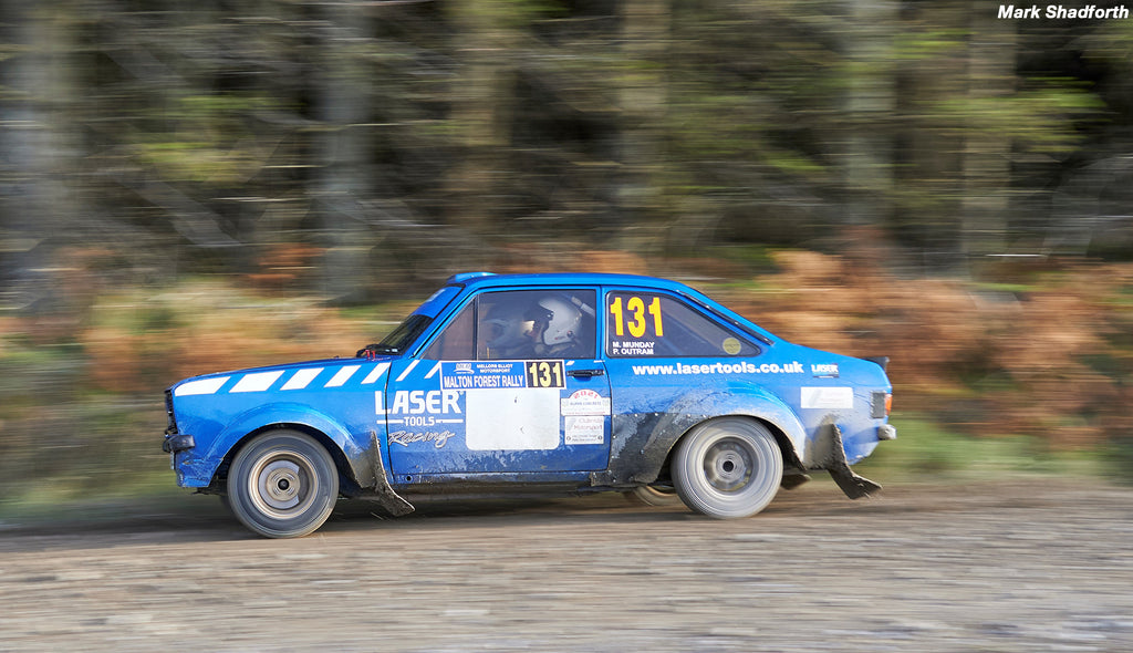 Peter Outram & Mick Munday Laser Tools Racing Rally Team