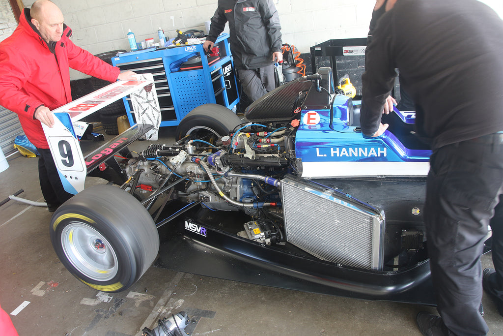 Logan Hannahs GB4 without the engine cover