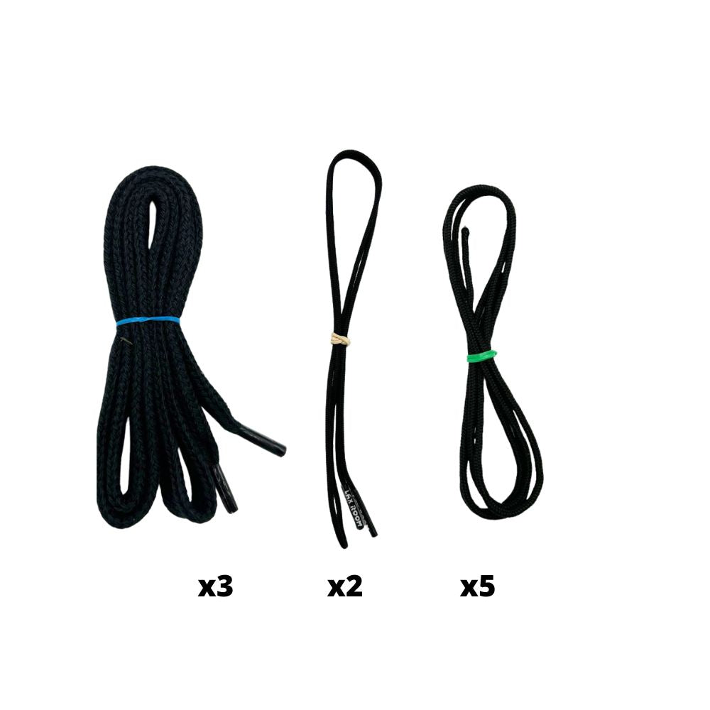 LaxRoom Lacrosse Strings (Black)