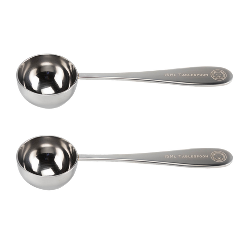 Measuring Cups Set of 2: 1 Cup 240 ML , Polished Stainless Steel