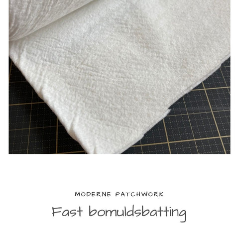 Moderne Patchwork fat bomuldsbatting