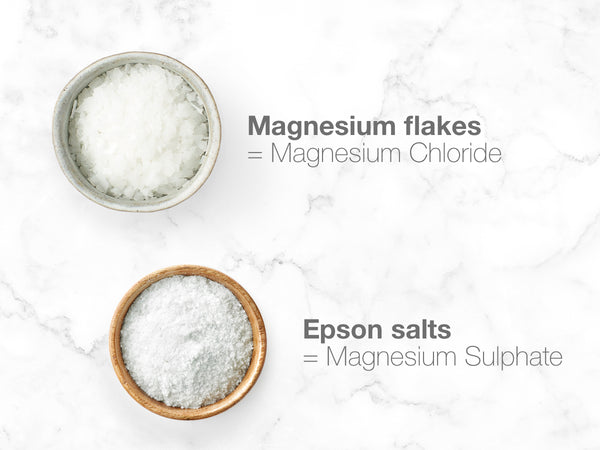 Magnesium chloride vs magnesium sulphate