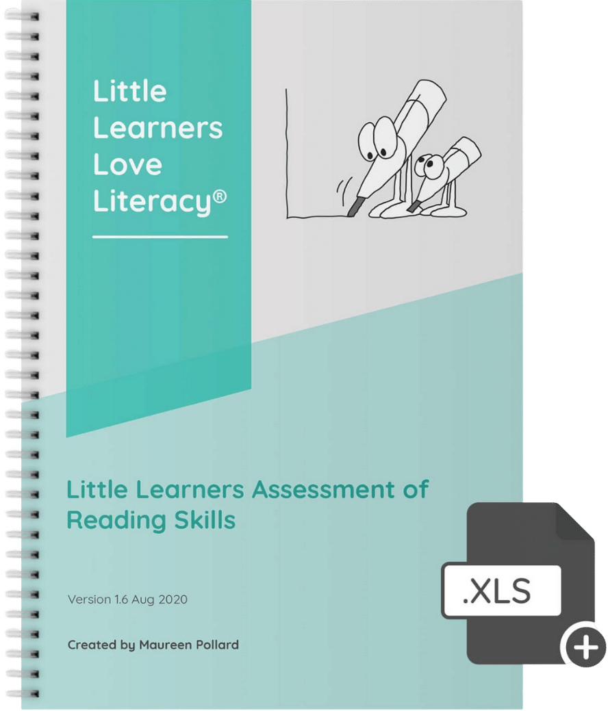 Spelling Assessment K-1, Synthetic Phonics, LLLL