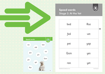 Thumbnails of activity sheets