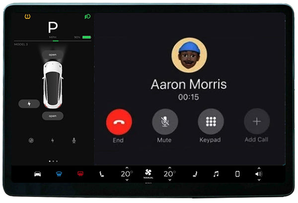 CPC200-T2C Tesla-Exclusive Version-Help-all-Tesla-Cars Use-Wireless Apple-Carplay-phone-call