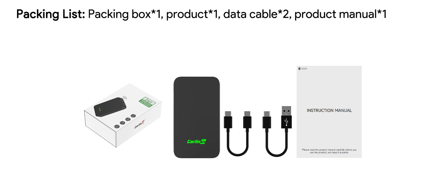 CPC200-2air BLOW Adaptador universal CarlinKit 5.0 Wireless sem