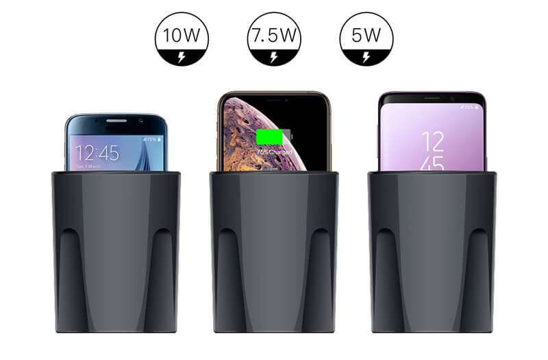 Enjoy Wireless/ Easy Charging: WPC Qi standard for wireless charging technology is adopted. Smart detection of mobile phones