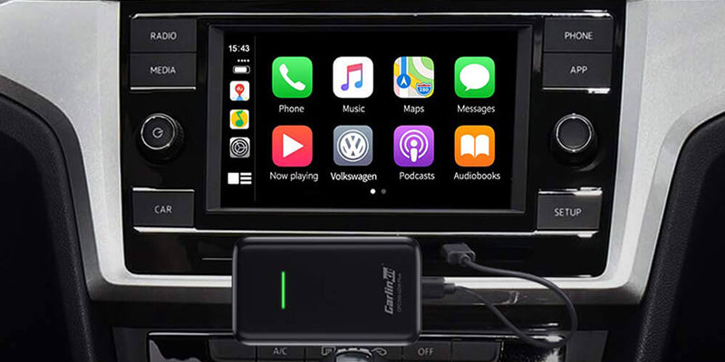 The two generations of Carlinkit wireless dongles (U2W, U2W Plus) are available for existing wired CarPlay capable vehicles or certain wired CarPlay capable aftermarket receivers (Alpine, Pioneer, Kenwood ).