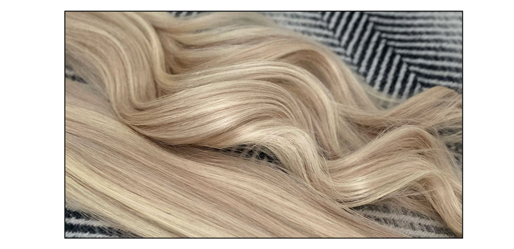 Ash Blonde and Platinum Blonde Mix Light Ash Blonde