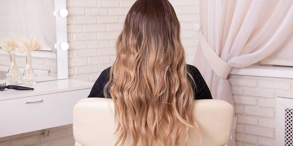 Balayage Hair Extensions Ombre Effect