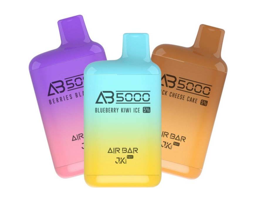 three AirBar AB5000 in different flavors