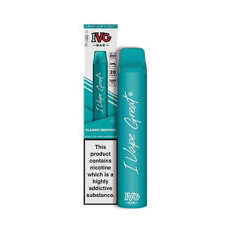 IVG Bar Plus Classic Menthol