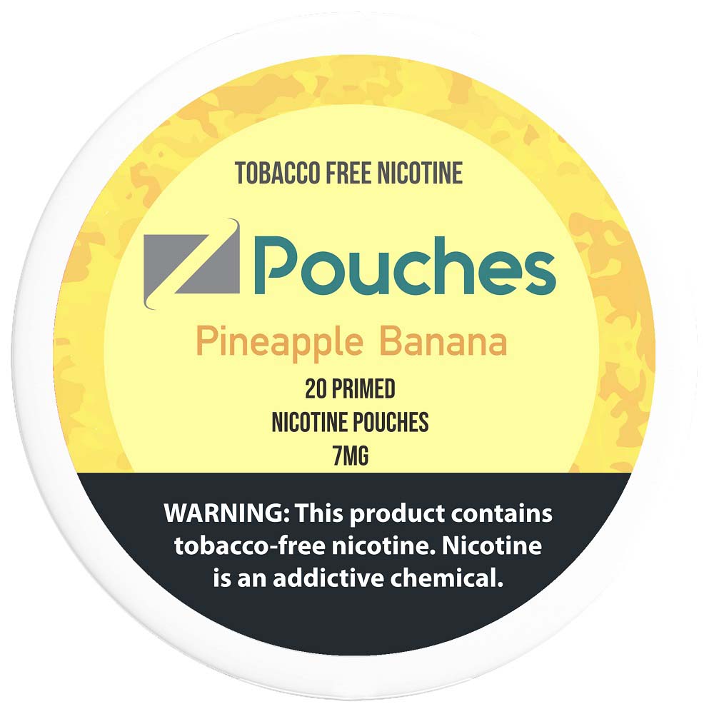 Z Pouch nicotine pouches in Pineapple Banana flavor