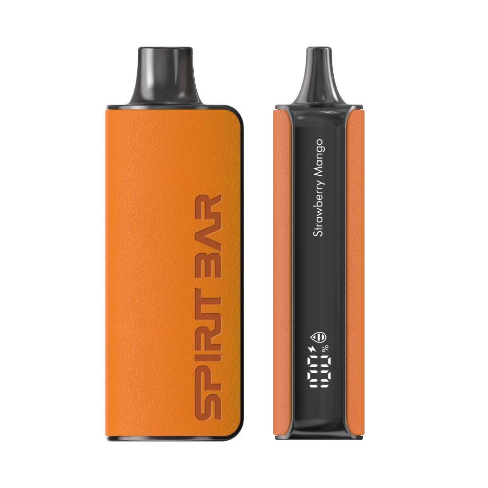 two Spiritbar Rechargeable Vapes in Strawberry Mango flavor