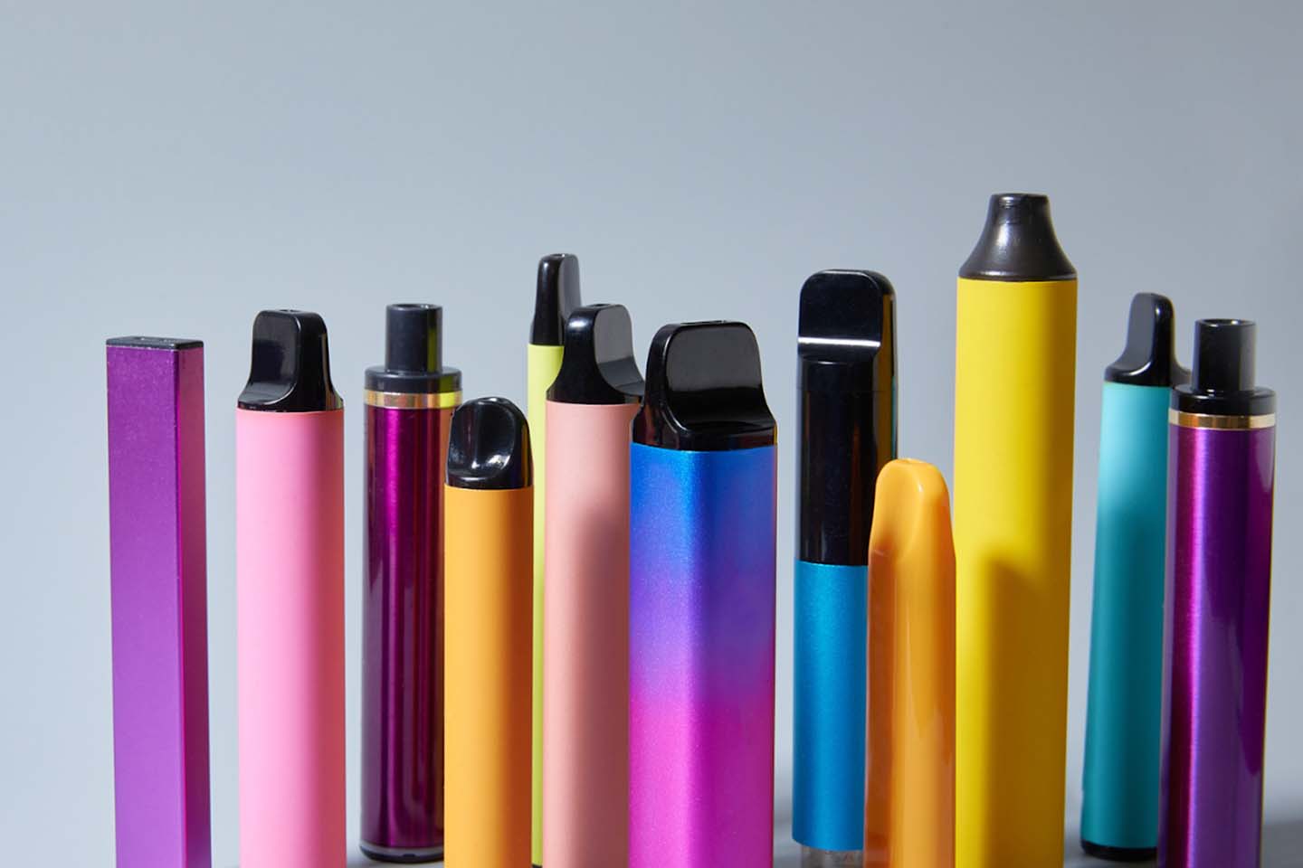 Different types of disposable vapes