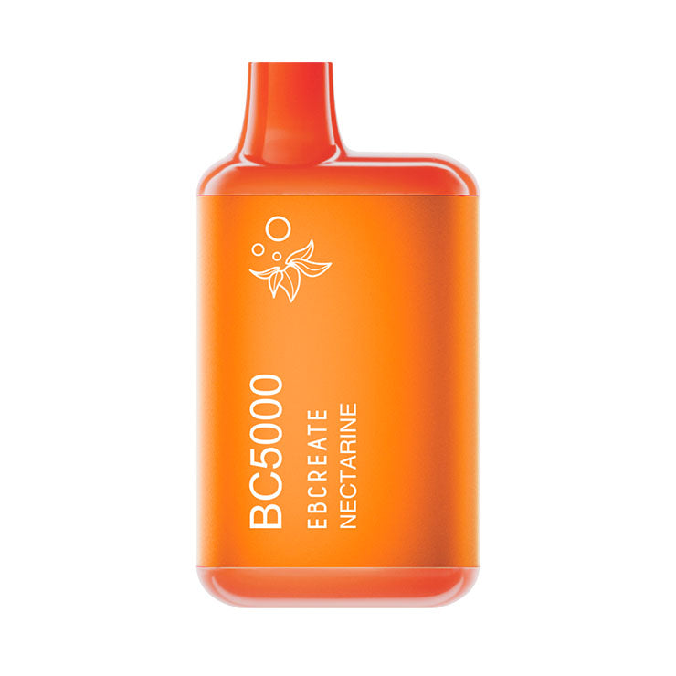 EBCreate BC5000 Disposable Vape in Nectarine flavor