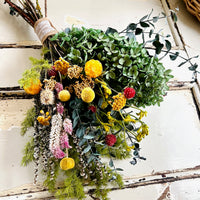 Garden at Home Bouquet with vase option [ML] preserved dried flowers