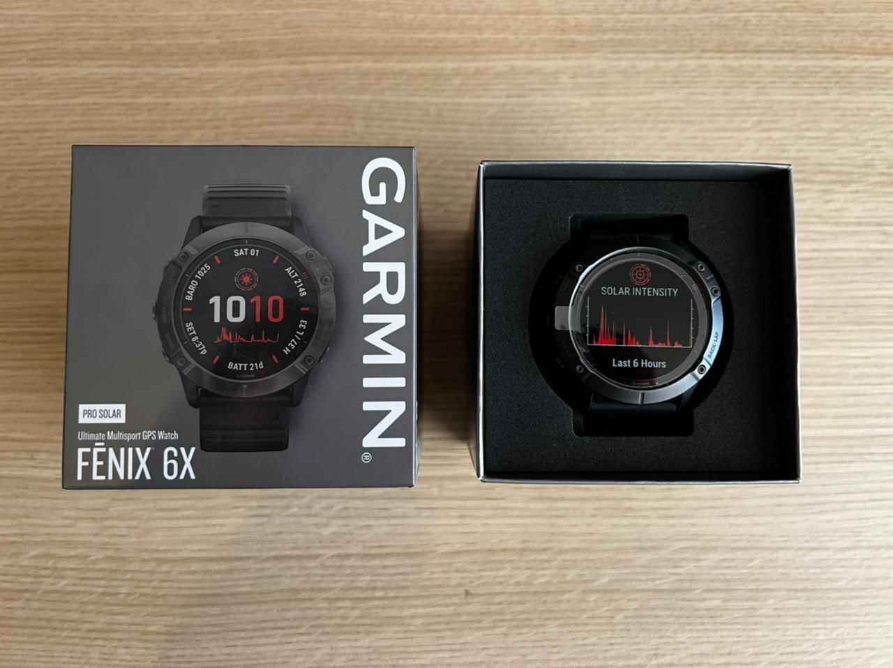 garmin fenix 6x pro solar precio