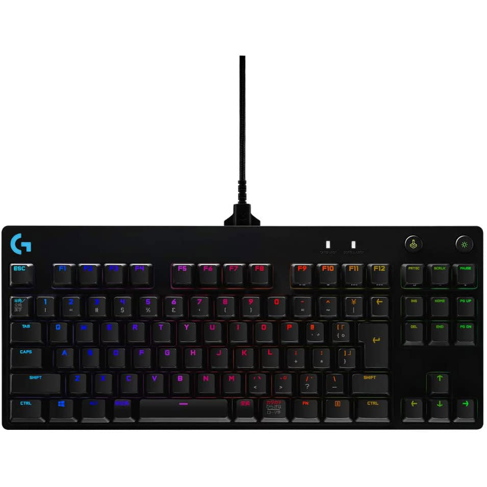 Logicool G Pro X ゲーミングキーボード テンキーレス 有線 Gxスイッチ クリッキー 日本語配列 Lightsync Rgb Gamingd Store