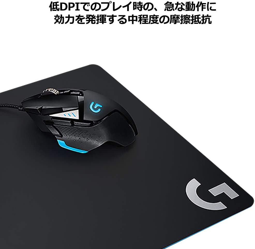 Logicool G G240t ゲーミングマウスパット クロス表面 標準サイズ Gamingd Store