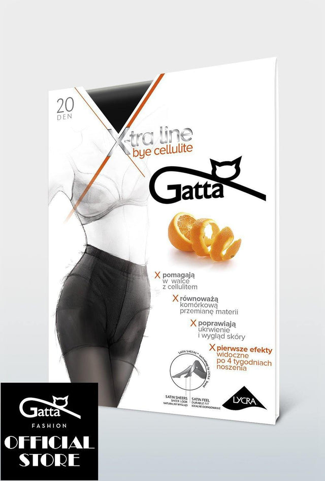 Gatta Beauty - Relax GATTA Calze FASHION 20den Medica – halterlose Kompressionsstrümpfe